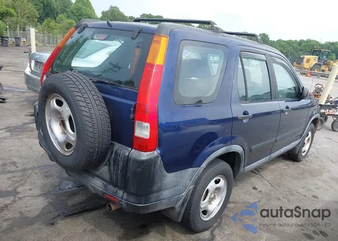 2004 Honda Cr-V Lx из США, поврежденный, VIN SHSRD68434U208802